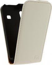 Étui à Rabat Mobilize Ultra Slim pour Samsung Galaxy Ace S5830 Blanc