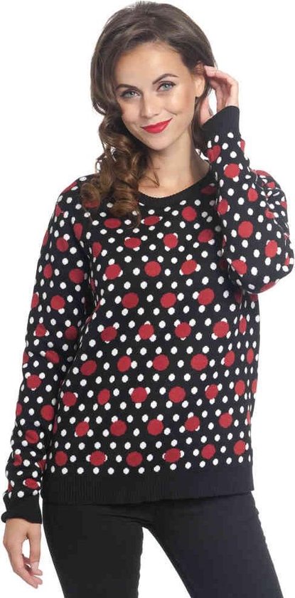 Pussy Deluxe - Mixed Dotties Pullover/trui - XXL - Multicolours