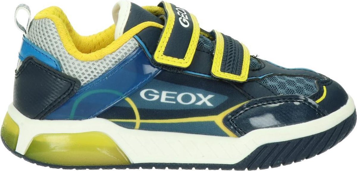 Geox Inek Jongens Sneaker - Blauw multi - Maat 32 | bol.com
