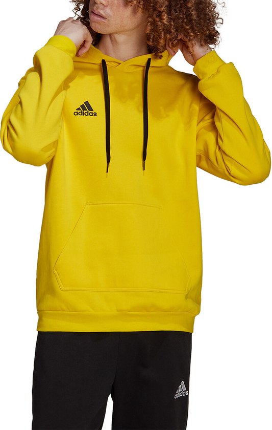 adidas - Entrada 22 Hoodie - Heren Gele hoodie-L