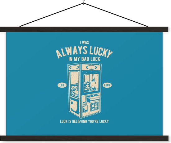 Affiche scolaire - Machine à saisir - Vintage - Simple - 60x40 cm - Lattes noires