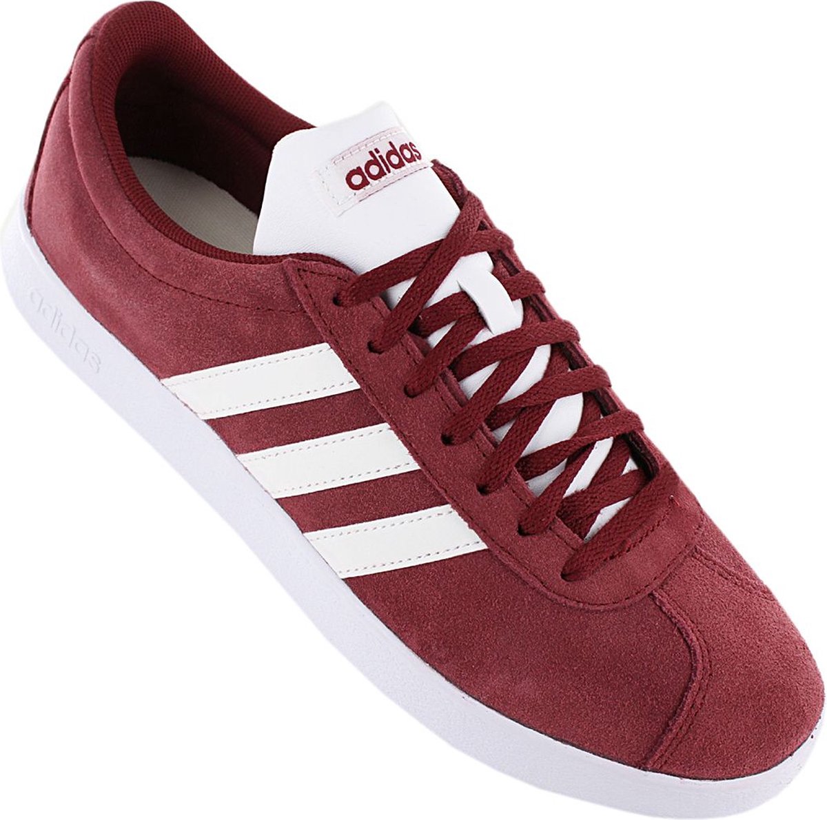 adidas VL Court 2.0 - Herren Herren Sneakers Sportschoenen Schoenen Rood  DA9855 - Maat | bol.com