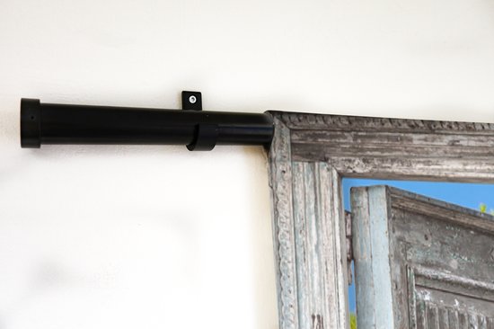 Wandkleed - Wanddoek - Boom - Tropisch - Zee - Doorkijk - Strand - 60x90 cm - Wandtapijt