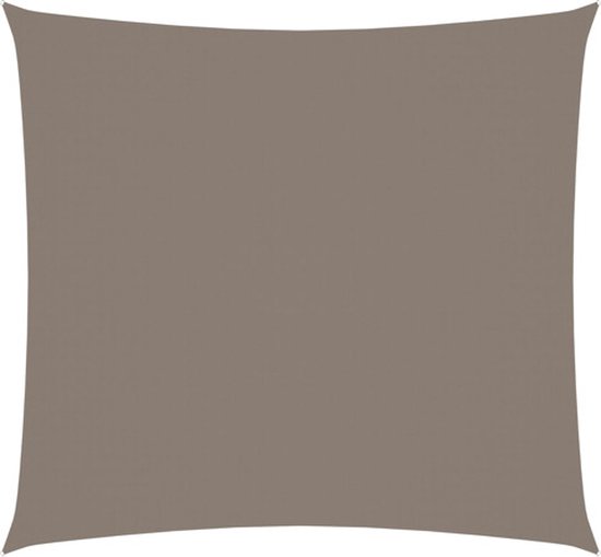 VDXL Zonnescherm vierkant 2x2 m oxford stof taupe