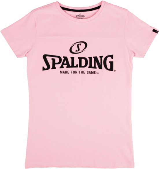 Spalding Essential Logo T-Shirt Dames - Roze | Maat: M
