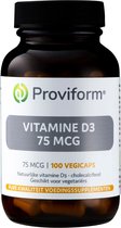Proviform Vitamine D3 75 mcg - 100 vcaps