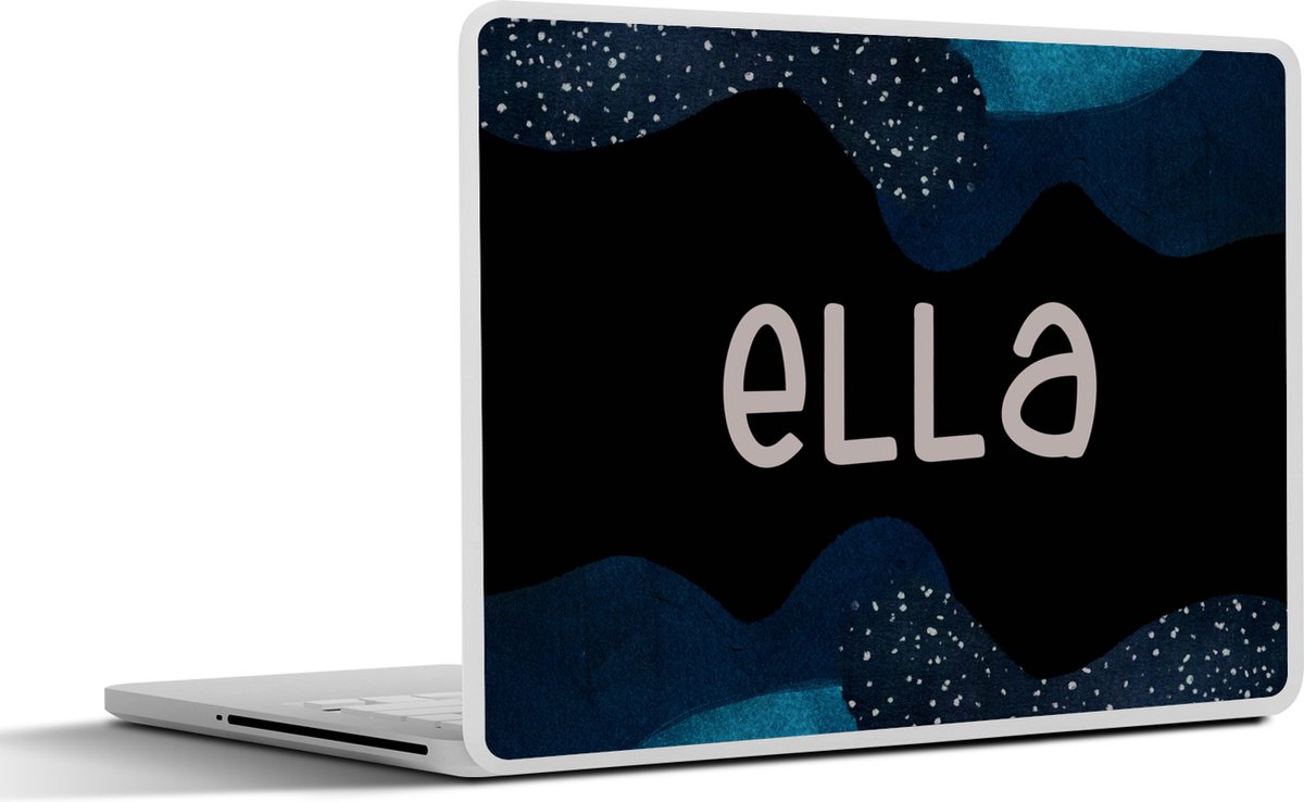 Laptop sticker - 11.6 inch - Ella - Pastel - Meisje - 30x21cm - Laptopstickers - Laptop skin - Cover