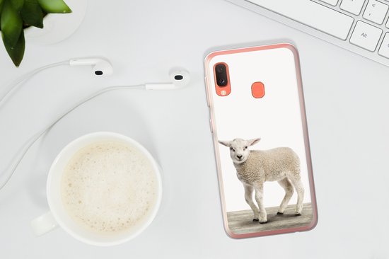 Coque Samsung Galaxy A20e - Enfants - Agneau - Filles - Garçons - Meiden - Coque de téléphone en Siliconen