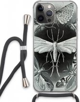 Case Company® - Hoesje met koord geschikt voor iPhone 13 Pro Max hoesje met Koord - Haeckel Tineida - Telefoonhoesje met Zwart Koord - Extra Bescherming aan alle Kanten en Over de Schermrand