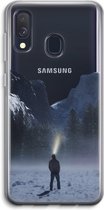 Case Company® - Hoesje geschikt voor Samsung Galaxy A40 hoesje - Wanderlust - Soft Cover Telefoonhoesje - Bescherming aan alle Kanten en Schermrand