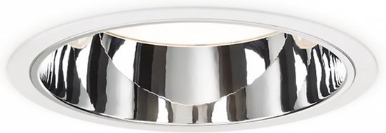 Philips LED Downlight LuxSpace Compact Diep DN571B 36.3W 4400lm 75D - 840 Koel Wit | 214mm - Aluminium Reflector