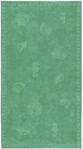 Seahorse strandlaken Shells - 100x200 cm - Jade Green