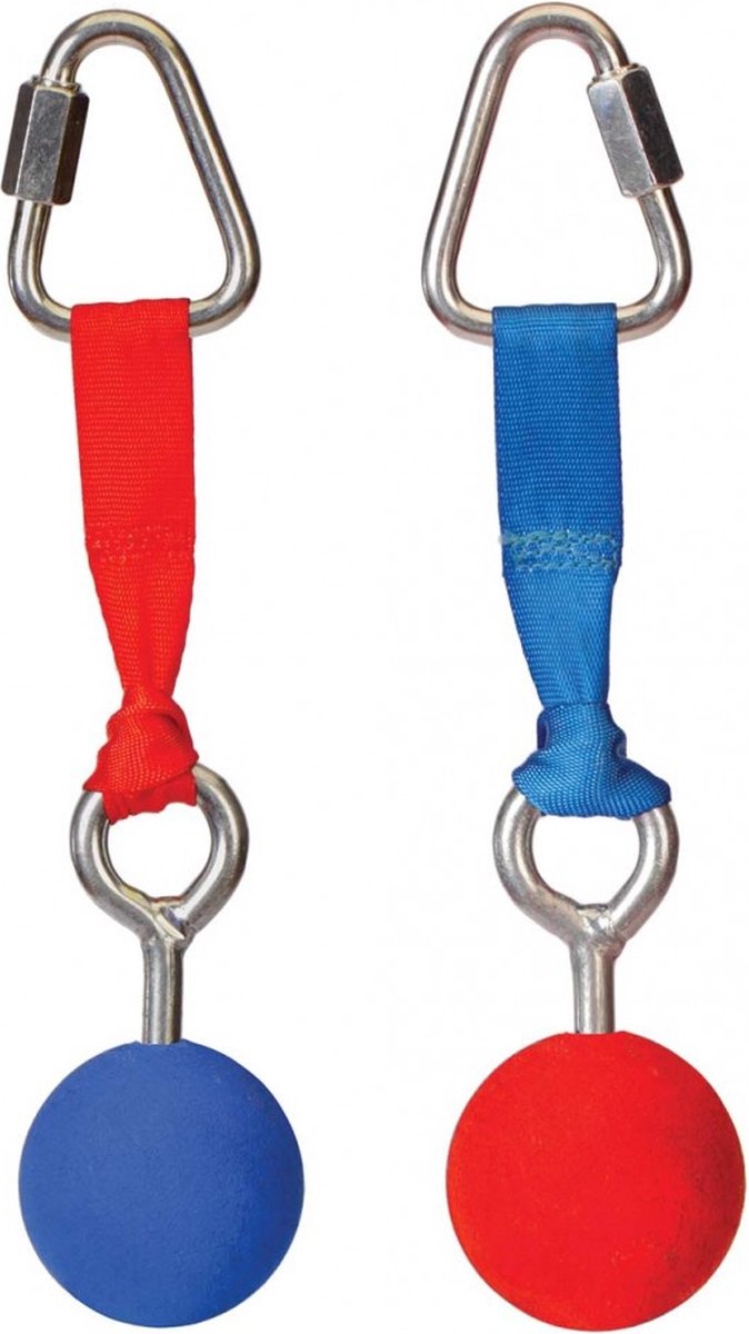 Slackers Ninjaballen Voor De Ninjaline 2 Stuks Rood/blauw