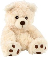 Magnetron warmte knuffel beer 18 cm - Warmte/koelte knuffelbeer - Kruik knuffels voor kinderen/jongens/meisjes