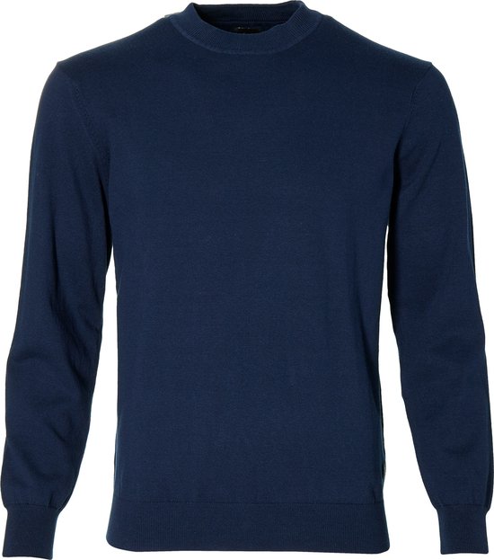 City Line By Nils Pullover - Slim Fit - Blauw