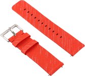 Bracelet en toile (orange), adapté pour Fitbit Versa & Fitbit Versa 2