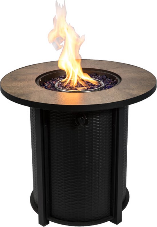 Alan Stone Reflective Tempered High Luster Fire Glass, Fire Pit Glass Gravelfire Glass Rocks Pebbles3 6mm305g Golden