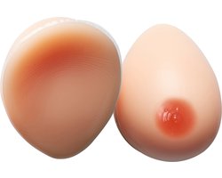 Borstprothese - 2-delige set - Cup D - Zelfklevend - 100% hypoallergene medische siliconen - kunstborst - Protheses - Nep Borst - Valse Borsten - fake boobs - Kunst Borst - Siliconen Huid - Crossdresser - Transgender - Travestiet - Body4Everybody