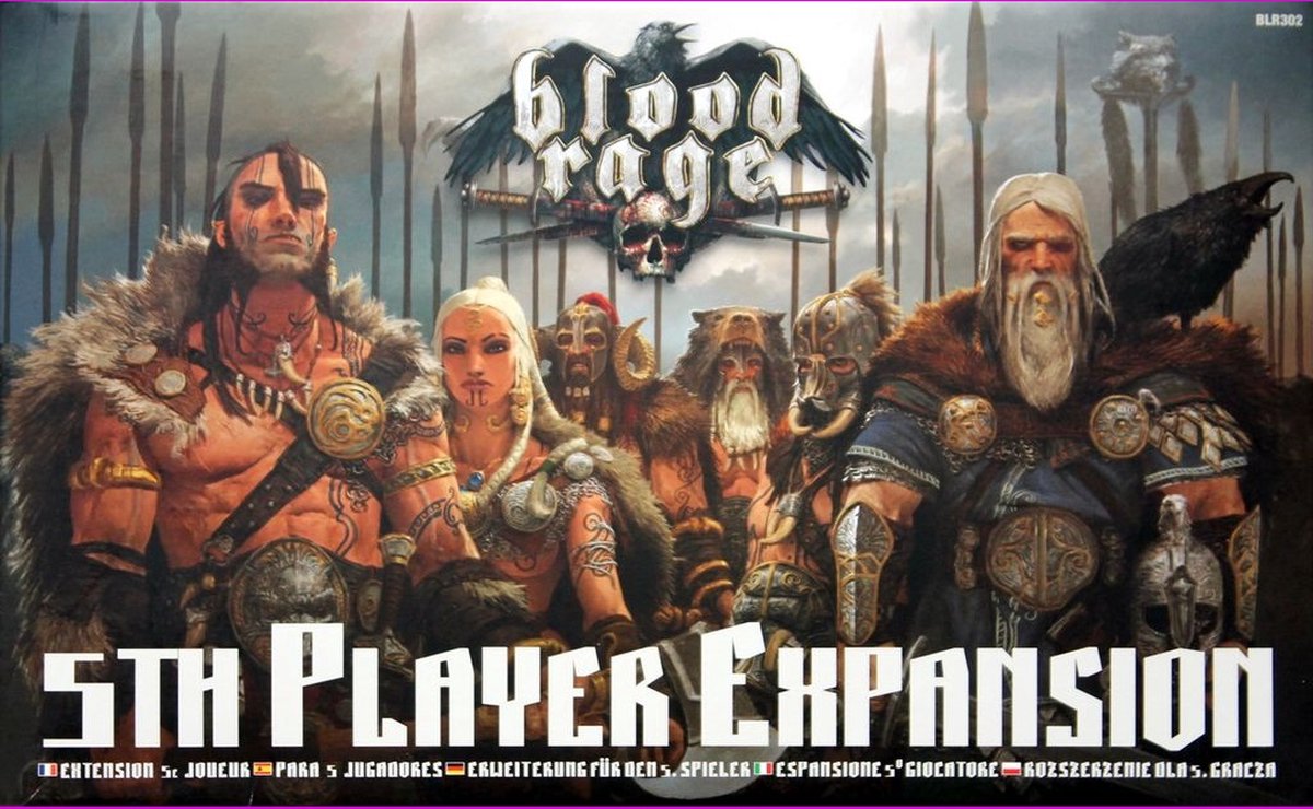 Asmodee Blood Rage-5th Player Expansion Bordspel Strategie