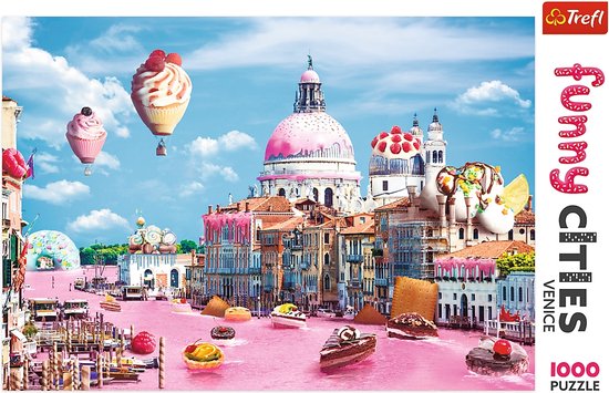Pâtisserie Trefl Puzzle à Venise: 1000 pièces