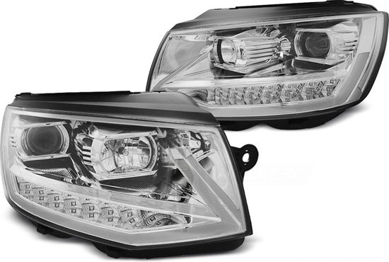 Koplampen dagrijlicht VW T6 15-19 CHROOM