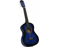 vidaXL Klassieke Gitaar 1/2 Beginner Blauw