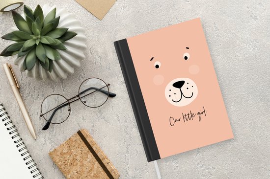 Carnet - Cahier d'écriture - Citations - Notre petite fille - Proverbes - Bébé - Carnet - Format A5 - Bloc-notes