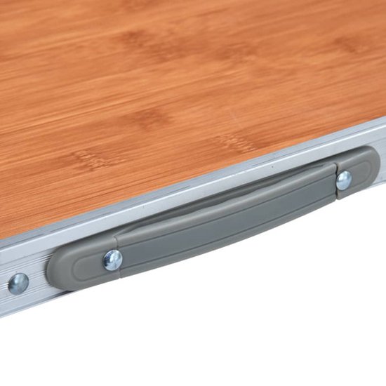 vidaXL - Campingtafel - inklapbaar - 60x45 - cm - aluminium van Merkloos — afbeelding 4