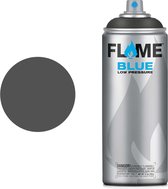 Molotow Flame Blue - Spray Paint - Spuitbus verf - Synthetisch - Lage druk - Matte afwerking - 400 ml - anthracite middle grey