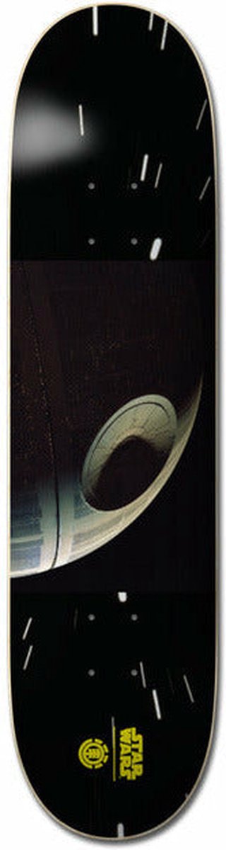 Element X Star Wars Death Star 8.25 Skateboard Deck Assorted Multicolor