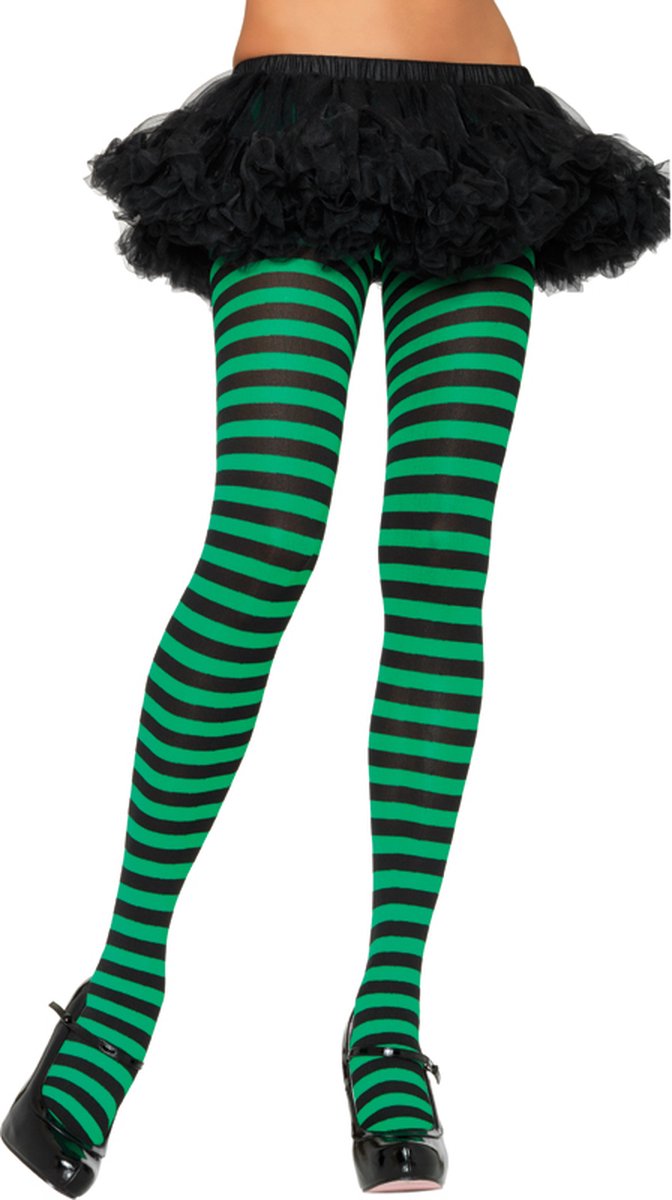 Nylon Stripe Tights