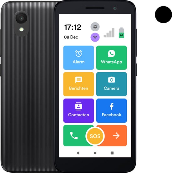Senifone ONE Lite: Android 11 Go | 5 inch scherm | 8GB opslag | 5MP Camera | 4G
