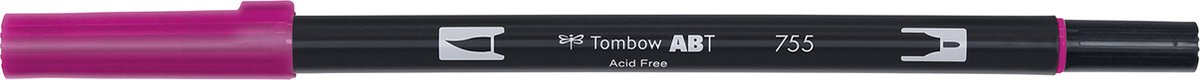 Tombow Brush pen - ABT 755 - Dual Brushpen - Rubine Red - Rood — afbeelding 3