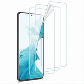 screensafe high definition hydrogel screenprotector geschikt voor samsung galaxy s22 case friendly/extreme / anti-bacterieel (aaaaa)