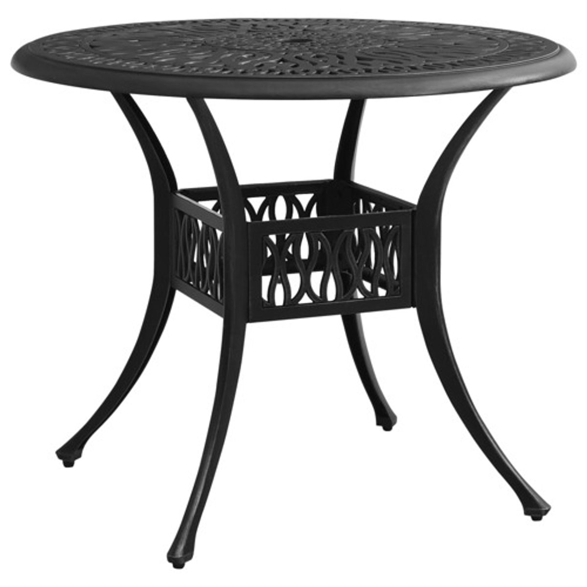 Vidaxl Tuintafel 1 Zwart 90 X 90 X 74 Cm Terrastafel