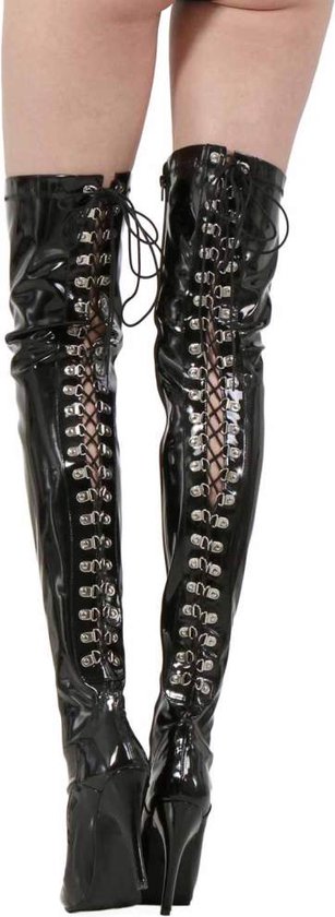 Soisbelle Bottines Vernies Simili Cuir 89526 Zwart Taille 36