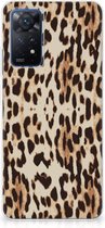 TPU Silicone Hoesje Xiaomi Redmi Note 11 Pro 5G Telefoonhoesje Leopard