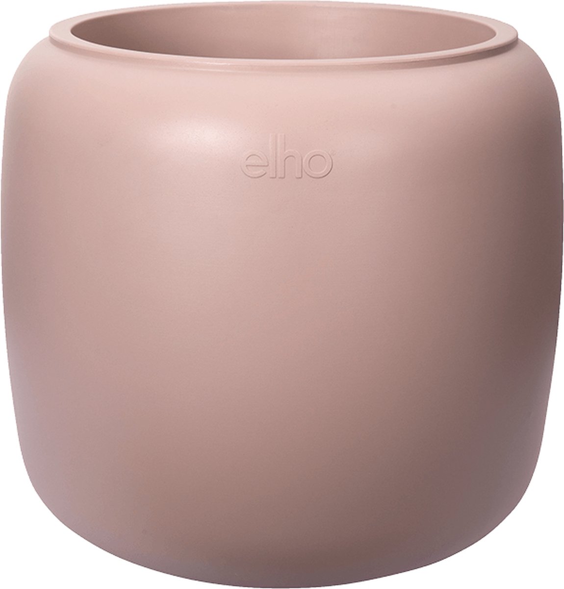Elho Pure Soft Round High plantenbak antraciet