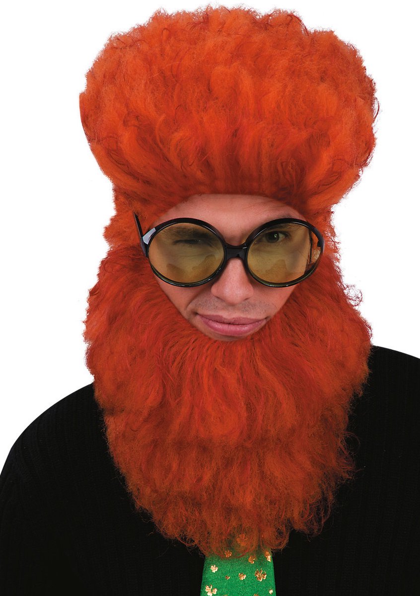 Carnival Toys Baard 20 Cm Synthetisch Rood One-size