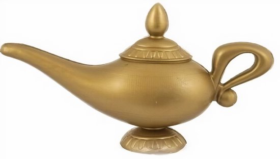 Fiestas Guirca Wonderlamp Aladdin 12 X 22 Cm Goud