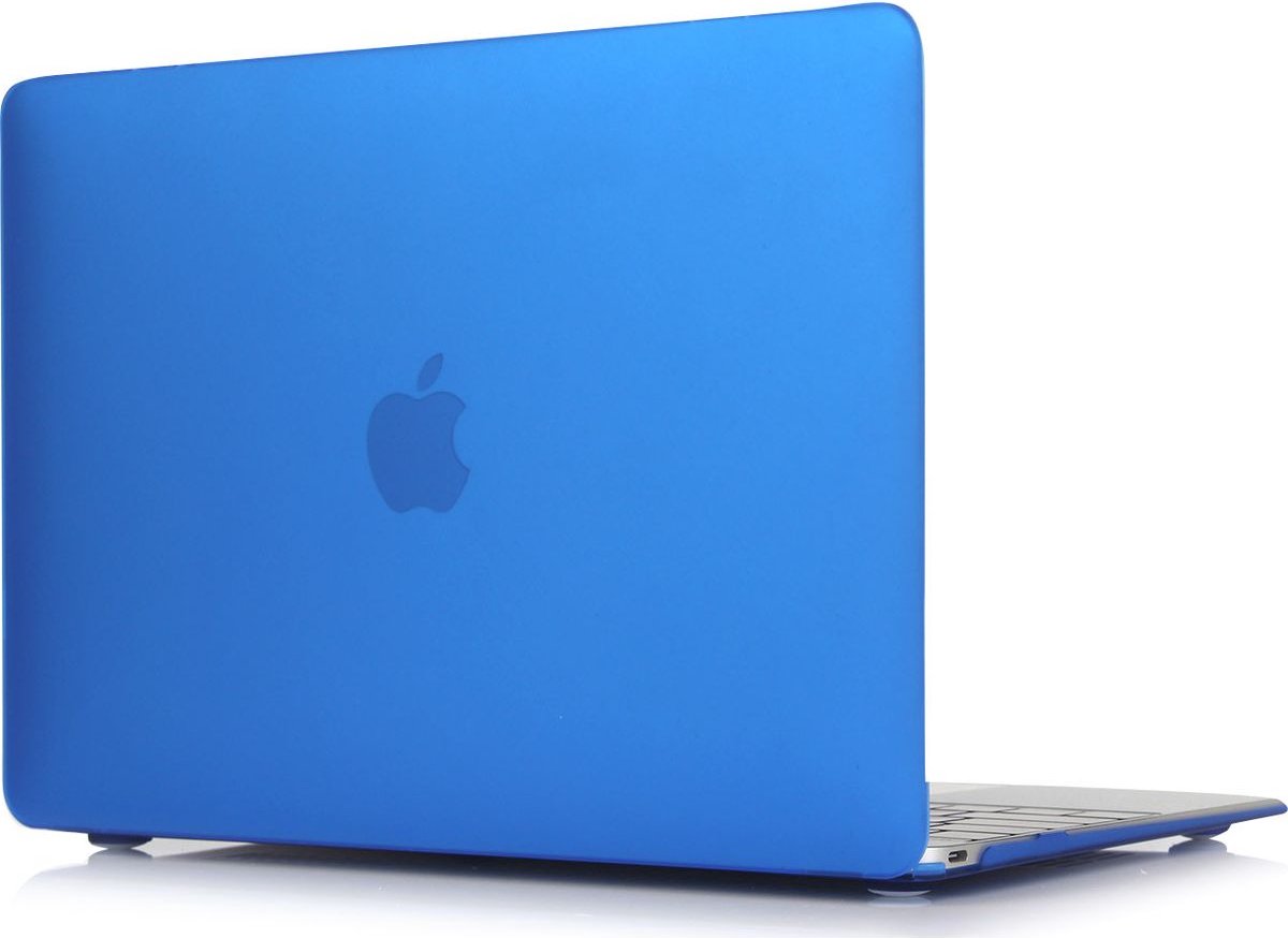 Mobigear - Laptophoes geschikt voor Apple MacBook Air 11 Inch (2010-2016) Hoes Hardshell Laptopcover MacBook Case | Mobigear Matte - Donkerblauw - Model A1370 / A1465