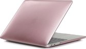 Mobigear Laptophoes geschikt voor Apple MacBook Pro 15 Inch (2008-2012) Hoes Hardshell Laptopcover MacBook Case | Mobigear Metallic - Roségoud - Model A1286