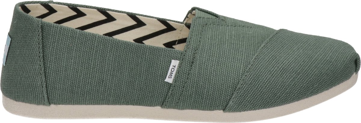 Toms Alpargata dames instapper - Kaki - Maat 37,5