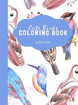 Cute Birds Coloring Book for Kids Ages 3+ (Printable Version)