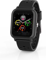 Nedis SmartLife-horloge - LCD - IP68 - Maximale gebruiksduur: 7200 min - Android / IOS - Zwart