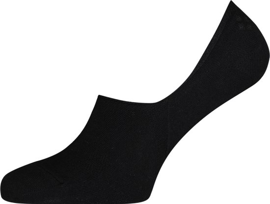 Burlington Everyday dames invisible sokken (2-pack) - katoen - zwart - Maat: 37-38
