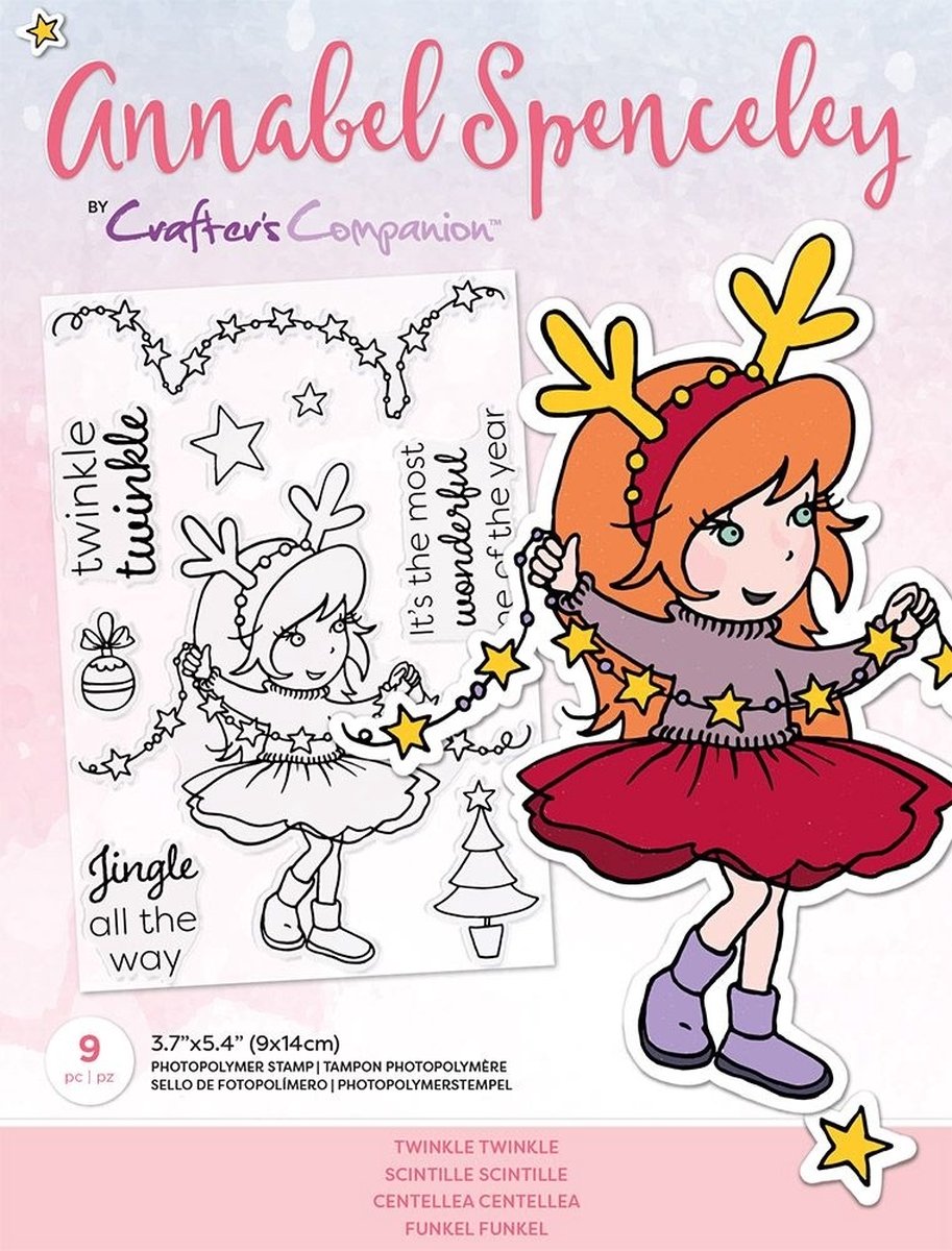 Annabel Spenceley Twinkle Twinkle Clear Stamps (AS-STP-TWIKLE)