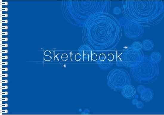 Schetsboek/tekenboek A3 formaat - 20 blanco vellen - Hobby/tekenpapier