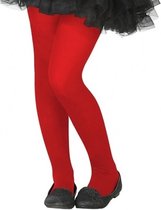 Collants habillés rouges pour enfants