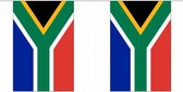 Ligne drapeau de luxe Afrique du Sud 9 m